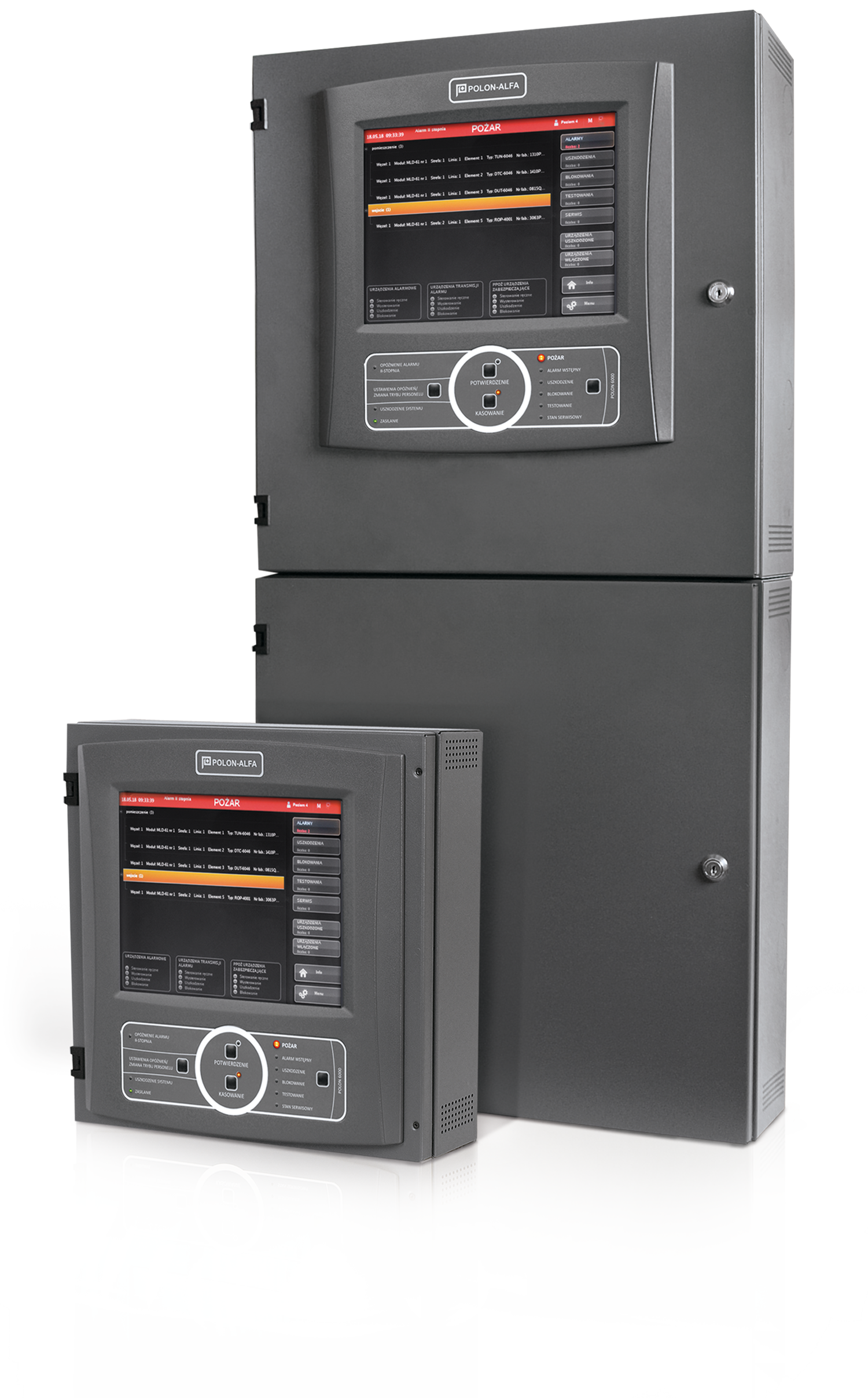 POLON 6000 fire alarm control panels